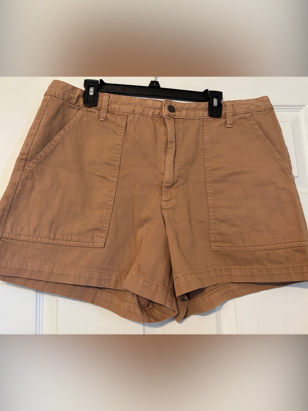 J. Crew Factory Women's Tan Camel Jean Shorts